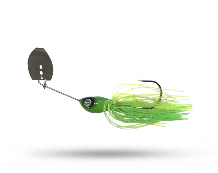 Fincustomjigs VIB Blade Big 12 gr - Chartreuse Bandit i gruppen Fiskedrag / Chatterbaits, Jigs & Bladed Jigs hos Örebro Fiske & Outdoor AB (FinCustom Jig80-Bandit)